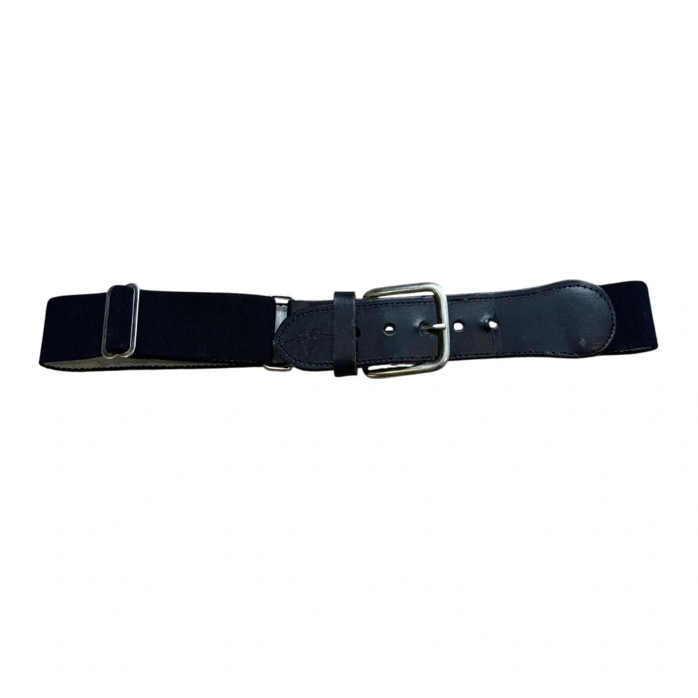 Boys Large Navy Blue Baseball Belt‎